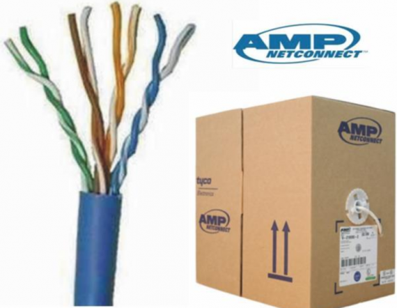 Cáp mạng AMP CommScope Cat 6 UTP thùng 305m ...